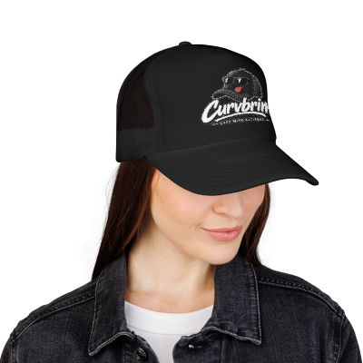 Curvbrim Logo Trucker Hat