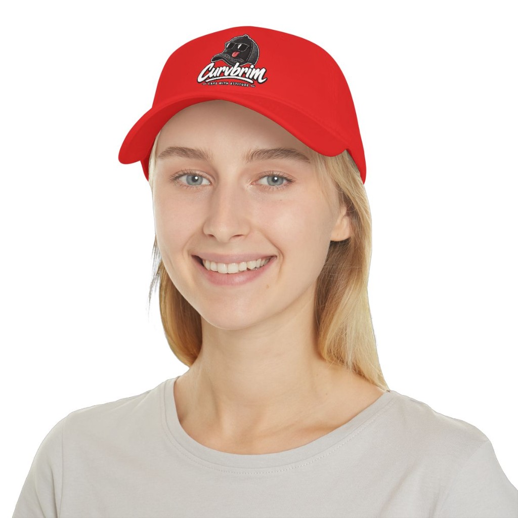 Curvbrim Rød